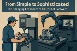 Why Simple Jobs Pay Less: The CAD/CAM Shift Toward Complex Manufacturing